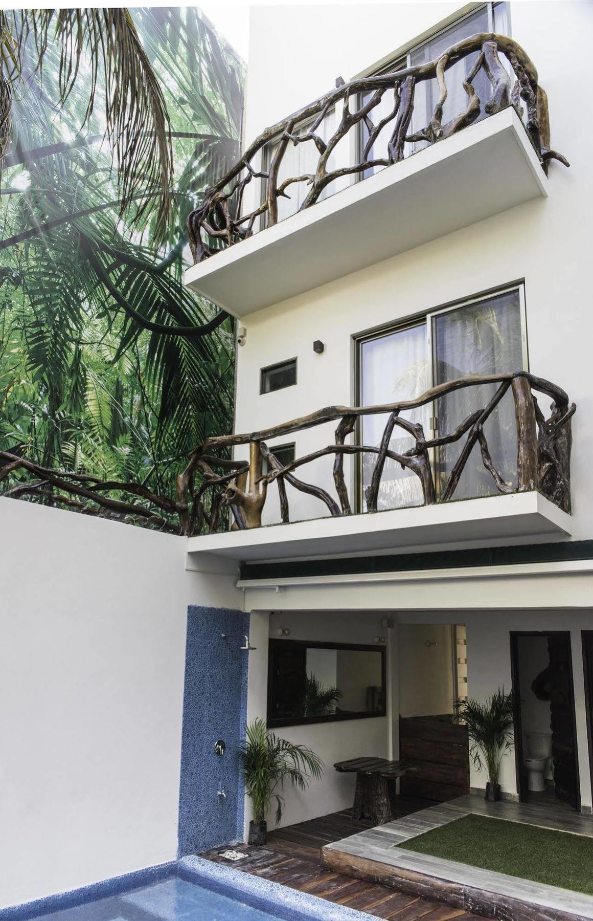 The Green Village Boutique Hotel Playa del Carmen Exterior foto